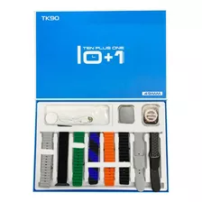 Smart Watch Tk90 10 En 1 (8 Correas Diferentes)