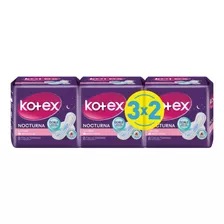 Kotex Toallas Nocturna Alas 3x2 [24 Uni