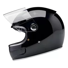 Casco Para Moto Biltwell Gringo Sv E Talla M Color Negro 39