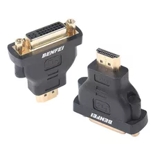 Adaptador Benfei Hdmi A Dvi, 2 Pack/chapado En Oro