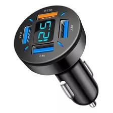 Cargador Rapido 4 Usb Para Auto Ph Ventas