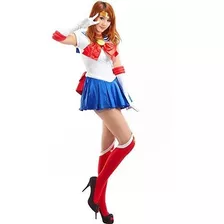 Ourcosplay - Disfraz De Marinero Para Mujer Con Tsukino Usag