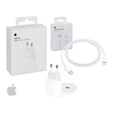 Cargador Usb C Original 18w + Cable iPhone 11 12 Pro Max Ts