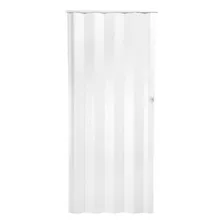 Puerta Plegable Pvc Milano 90x200cm Blanco Hoggan