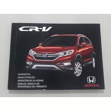 Manual De Revisão E Garantia Honda Crv 2014 2015 2016