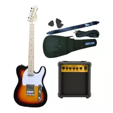 Combo Guitarra Electrica Crimson + Amplificador Funda Cable