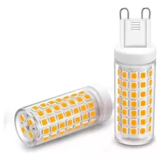 10 Lâmpada Led Halopin G9 12w 75 Led 220v Branco Quente/frio