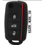 Funda Silicon Llave Para Volkswagen + Emblema 11 Mm. Goma 