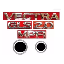 Kit Emblemas Vectra Gls 2.0 Mpfi - 97 À 99 