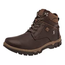 Zapato Hiking American Polo De Hombre Cafe 2366 T3