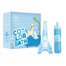 Little Paris Set Color Bath Blue Torre + Jabon Para Pintar