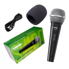Microfone Shure Sv100 + Espuma