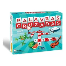 Jogo Tabuleiro Palavras Cruzadas 120 Peças - Pais E Filhos