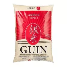 Arroz Oriental Grão Longo Tipo 1 5kg Guin