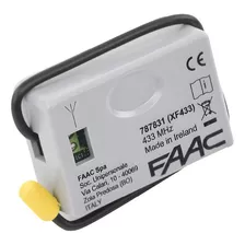 Receptora Xf 433 Faac Para Motores Faac C720 Y C721