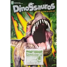 Álbum Figurinhas Dinossauros - Completo P/ Colar