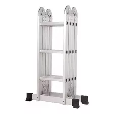 Escalera Articulada Multipropósito Plegable 12 Peldaños