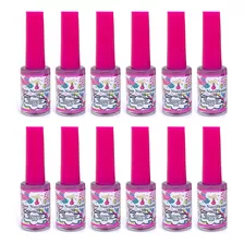 Esmalte Base Nutribomba Fortelecedora Unhas Kit 12 