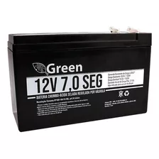 Bateria Selada Green 12v 7ah Seg Uso Amplificadores E Alarme