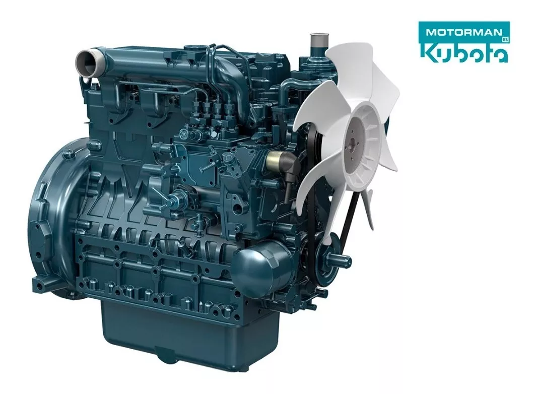 Motor Diesel Kubota V2403 49hp 2400cc 2.4l 4 Cilindros