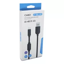 Cabo Para Gps E Caixa Ps4 De Som Usb X V3 Com Filtro 1.5m