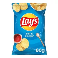 Batata Frita Lisa Lay's Salt & Vinegar Sem Glúten 86 G