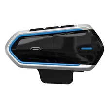 Audífonos Bluetooth Para Casco Moto, Radio Fm (azul)