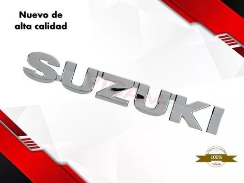 Par De Emblemas Para Cajuela Suzuki Swift 2012-2017 Foto 5