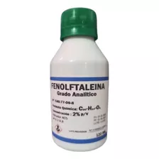 Fenolftaleína 2%p/v Acs X 120 Ml Grado Analitico 