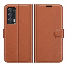 Funda Con Tapa Para Motorola Edge 2021, De Piel Sintética, M