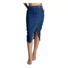 Saia Jeans Sawary Midi - 276565