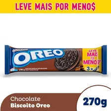 Biscoito Recheado Com Chocolate Oreo 270g