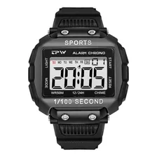 Relógio Chrono Digital Esportivo Masculino Números Grandes