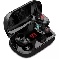 Bluetooth 5.0 Audífonos In-ear Inalámbricos Tws Negro Gamer