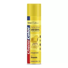Tinta Spray Uso Geral Chemicolor Amarelo 400ml 