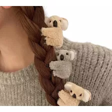 Pinza Para El Pelo De Oso Koala De Felpa Para Niñas, Pasador