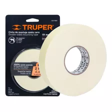 Cinta Doble Cara De 19 Mm X 5 M Truper 11725