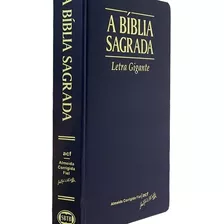 Bíblia Almeida Corrigida Fiel Letra Gigante Preta Cod 3129, De Sbtb. Editora Sbtb Em Português, 2018