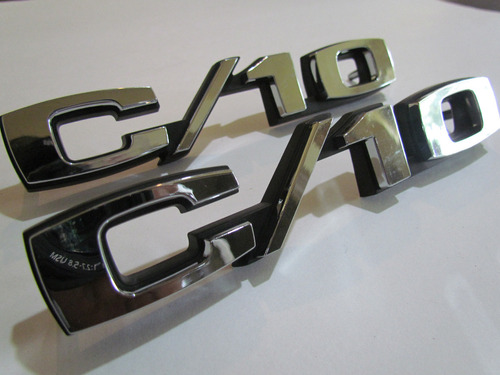 Par Emblema Chevrolet Camioneta Pickup C10 69 70 1969 1970 Foto 3