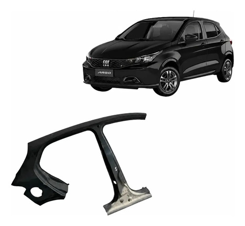Retalho Lateral Direita Fiat Argo 2018/2026 Sm51 - Fiat - Código 180368344796