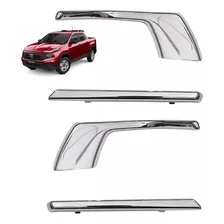 Par Friso Cromado Retrovisor Fiat Toro Original-20x2913/2813