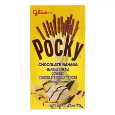 Glico Pocky Chocolte Y Platano 70 Gr Dulce Japones Importado