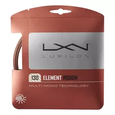 Luxilon Element 130 - Juego De Cuerdas De Tenis, Color Bron.