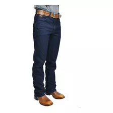 Calca Jeans Country Masculina Classic Preta Com Elastano