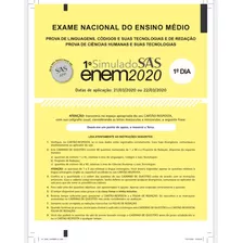 Primeiro Simulado Sas 2020 Com Resolução 