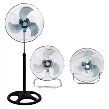 Ventilador 3 En 1 Boher Ven-fh2111 Negro 3 Palas De Metal 18