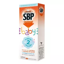 Sbp - Baby Loção Repelente Contra Dengue, Icaridina 100 Ml 