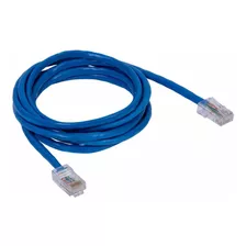 Cabo De Rede 5m Ethernet Lan Rj45 Cat5e Azul C/ 5 Metros Exb