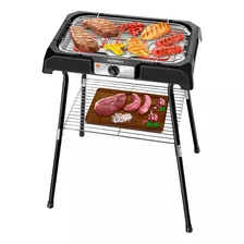 Churrasqueira Elétrica Mondial Grand Grill Ii Ch-06 Pto 127v