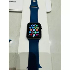 Apple Watch Series 3 42mm Cinza Espacial Azul Preto Original